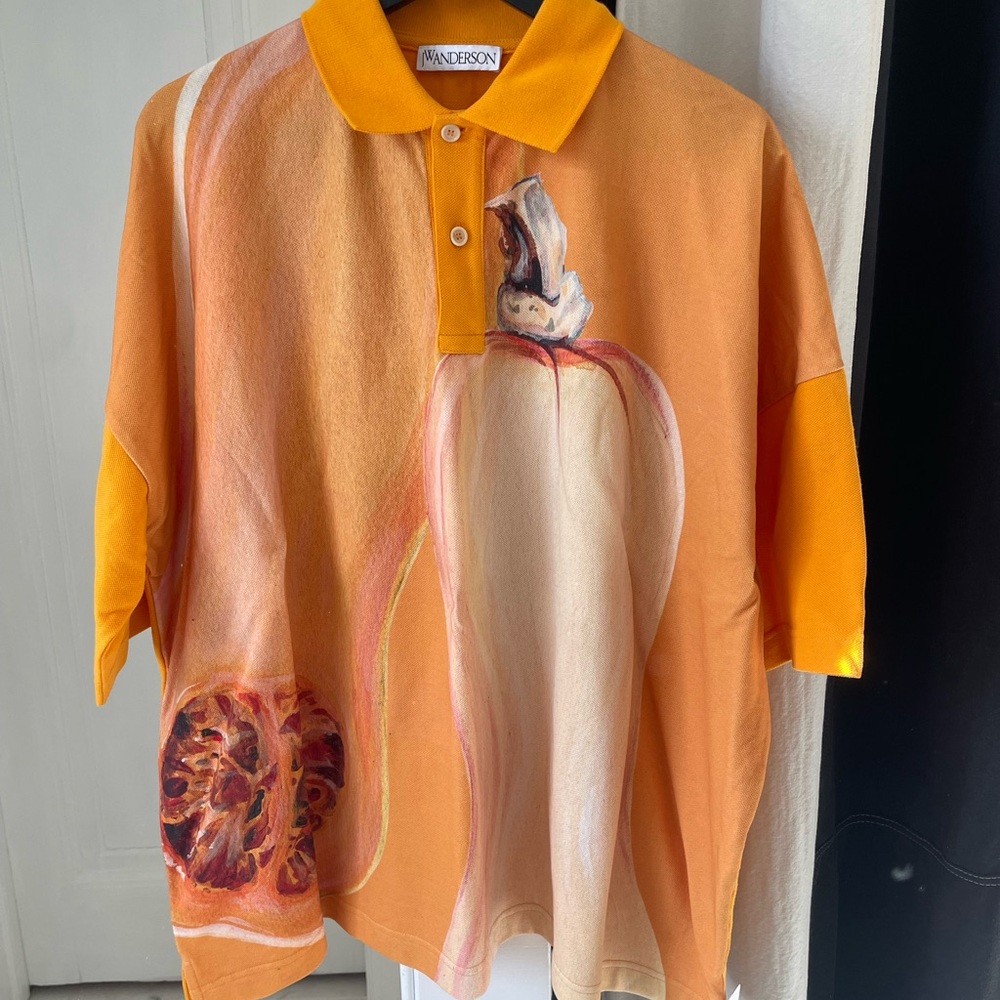 JW Anderson Veggie Polo Size large. Brand new with tags